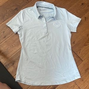 Girls youth under armour West Point golf course polo